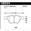 Disc Brake Pad HPS Performance Street w/0.750 Thickness - image 2