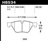 Disc Brake Pad HP Plus w/0.750 Thickness - image 3