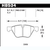 Disc Brake Pad Performance Ceramic w/0.750 Thickness - image 1