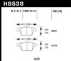 Disc Brake Pad Performance Ceramic w/0.760 Thickness - image 2