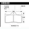 Blue 9012 Disk Brake Pads Wilwood - image 2