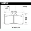 Blue 9012 Disk Brake Pads Wilwood - image 2