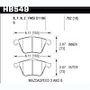 Disc Brake Pad Performance Ceramic w/0.702 Thickness - image 1