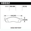Disc Brake Pad SuperDuty w/0.722 Thickness - image 2