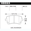 Disc Brake Pad Performance Ceramic w/0.652 Thickness