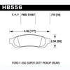 Disc Brake Pad SuperDuty w/0.710 Thickness - image 2
