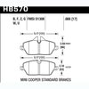 Disc Brake Pad HPS Performance Street w/0.666 Thickness - image 2