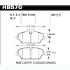 Disc Brake Pad Performance Ceramic w/0.666 Thickness - image 1