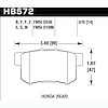 Disc Brake Pad Performance Ceramic w/0.570 Thickness - image 1