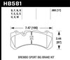 DTC-80 BRAKE PADS Brembo - image 2