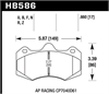 STREET RACE BRAKE PADS - image 1