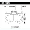 Disc Brake Pad SuperDuty w/0.704 Thickness - image 2