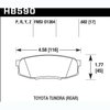 Disc Brake Pad LTS w/0.682 Thickness - image 2