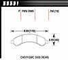 Disc Brake Pad SuperDuty w/0.760 Thickness - image 1