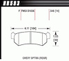 Disc Brake Pad HPS Performance Street w/0.548 Thickness - image 1