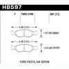 Disc Brake Pad HPS Performance Street w/0.681 Thickness - image 2