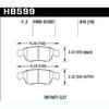 Disc Brake Pad HPS Performance Street w/0.616 Thickness - image 2