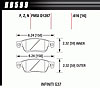 Disc Brake Pad HP Plus w/0.616 Thickness - image 1