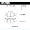 Disc Brake Pad Performance Ceramic w/0.616 Thickness - image 1