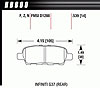 Disc Brake Pad HP Plus w/0.539 Thickness - image 1