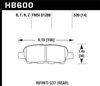Disc Brake Pad Performance Ceramic w/0.539 Thickness - image 2