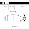 Performance Ceramic Brake Pads 2008-09 Pontiac G8 - image 1