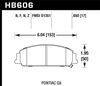 Performance Ceramic Brake Pads 2008-09 Pontiac G8 - image 2