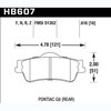 Disc Brake Pad HP Plus w/0.616 Thickness - image 2