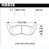 Disc Brake Pad Performance Ceramic w/0.589 Thickness - image 1