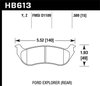Disc Brake Pad Performance Ceramic w/0.589 Thickness - image 3