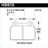 Disc Brake Pad HP Plus w/0.535 Thickness - image 2