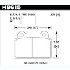 Disc Brake Pad Performance Ceramic w/0.535 Thickness - image 1