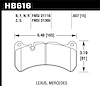 HPS 5.0 BRAKE PADS - image 1