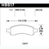 Disc Brake Pad LTS w/0.630 Thickness - image 2