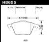 Disc Brake Pad HPS Performance Street w/0.760 Thickness - image 3