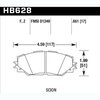 Disc Brake Pad HPS Performance Street w/0.651 Thickness - image 2