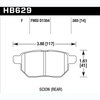 Disc Brake Pad HPS Performance Street w/0.565 Thickness - image 2