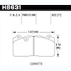 Disc Brake Pad Performance Ceramic w/0.622 Thickness - image 1