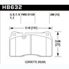 Disc Brake Pad HP Plus w/0.586 Thickness - image 2