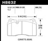Disc Brake Pad Performance Ceramic w/0.586 Thickness - image 2