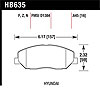 Disc Brake Pad HP Plus w/0.645 Thickness - image 1