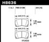 Disc Brake Pad HP Plus w/0.644 Thickness - image 3