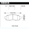 Disc Brake Pad Performance Ceramic w/0.785 Thickness - image 1