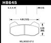 Disc Brake Pad DTC-30 w/0.490 Thickness - image 3