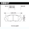 Disc Brake Pad Performance Ceramic w/0.692 Thickness - image 1