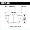 Disc Brake Pad HPS Performance Street w/0.607 Thickness - image 2