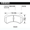 DTC-60 Disk Brake Pads .730" Thickness - image 2