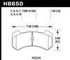 Disc Brake Pad HP Plus w/0.6273Thickness - image 4