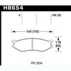 Disc Brake Pad DTC-70 w/0.748 Thickness - image 2