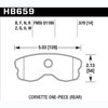 Disc Brake Pad HP Plus w/0.570 Thickness - image 2